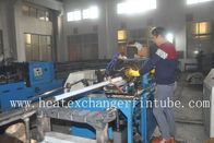 Heat Exchanger Type G Embedded Fin Tube Machine , Diameter 3/4" 1"